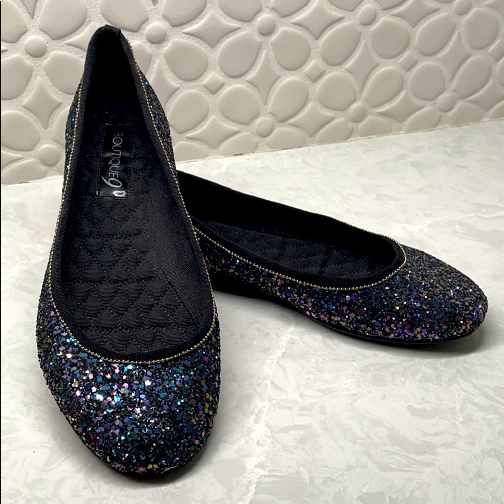 Boutique 9 Glitter Ballet Flats